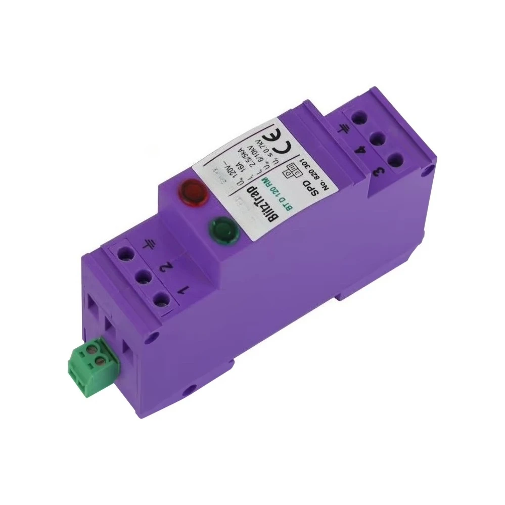 Single phase 120V AC SPD surge protection AC surge suppressor