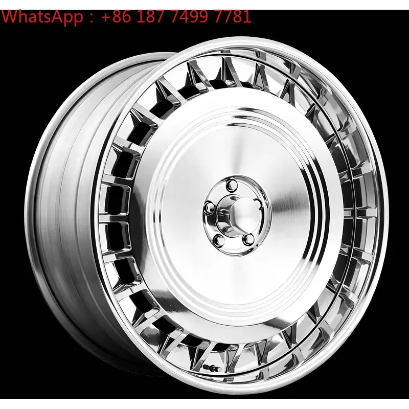 Forged Passenger Car Wheels 20 Inch 5x112 Wheels Chrome Wheels 15 16 17 18 19 20 21 22 23 24 Inch Black Alloys