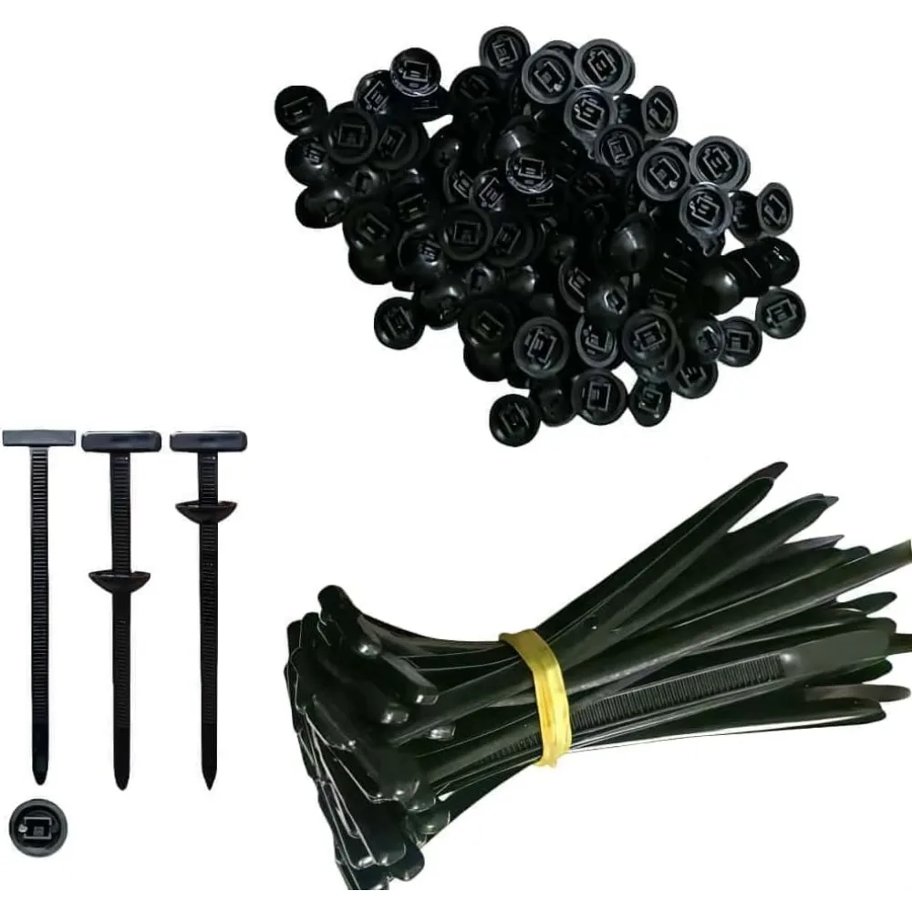 

50PCS Nylon Universal Cable Tie Buckle 2025 Upgrade Multipurpose Plastic Cable Ties Tool Heavy Duty Self Locking Nylon Zip Ties