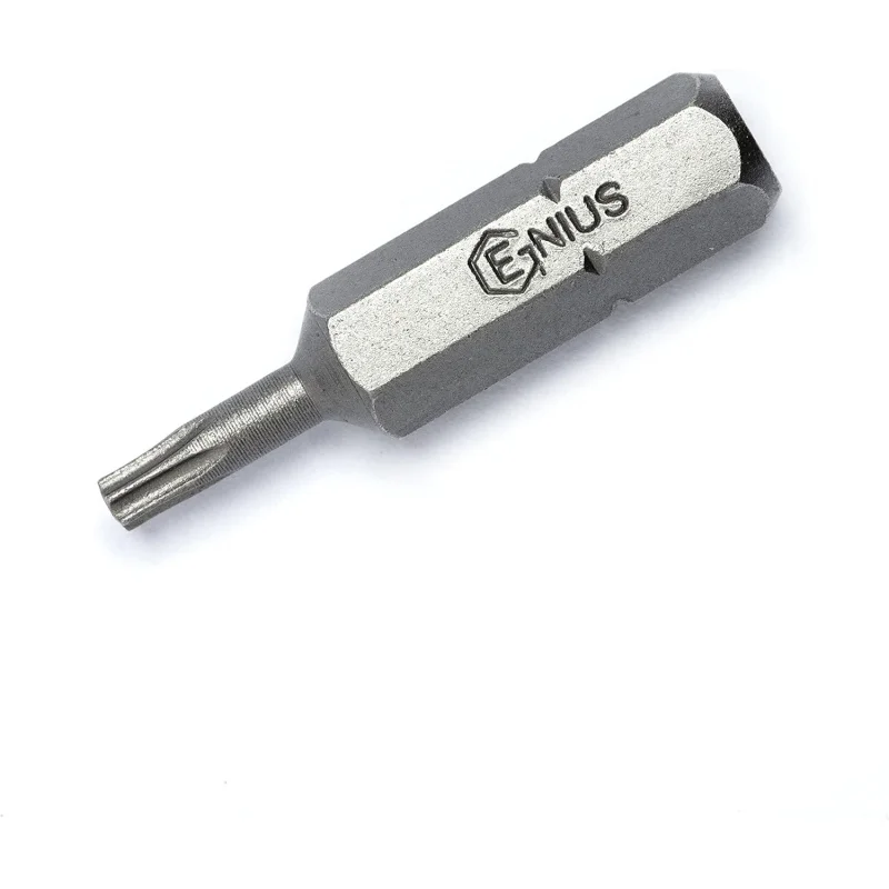 Non in magazzino. fuori stoock..Genius Tools Gambo esagonale da 1/4", punta per cacciavite a stella T-6 30 mmL - 6106