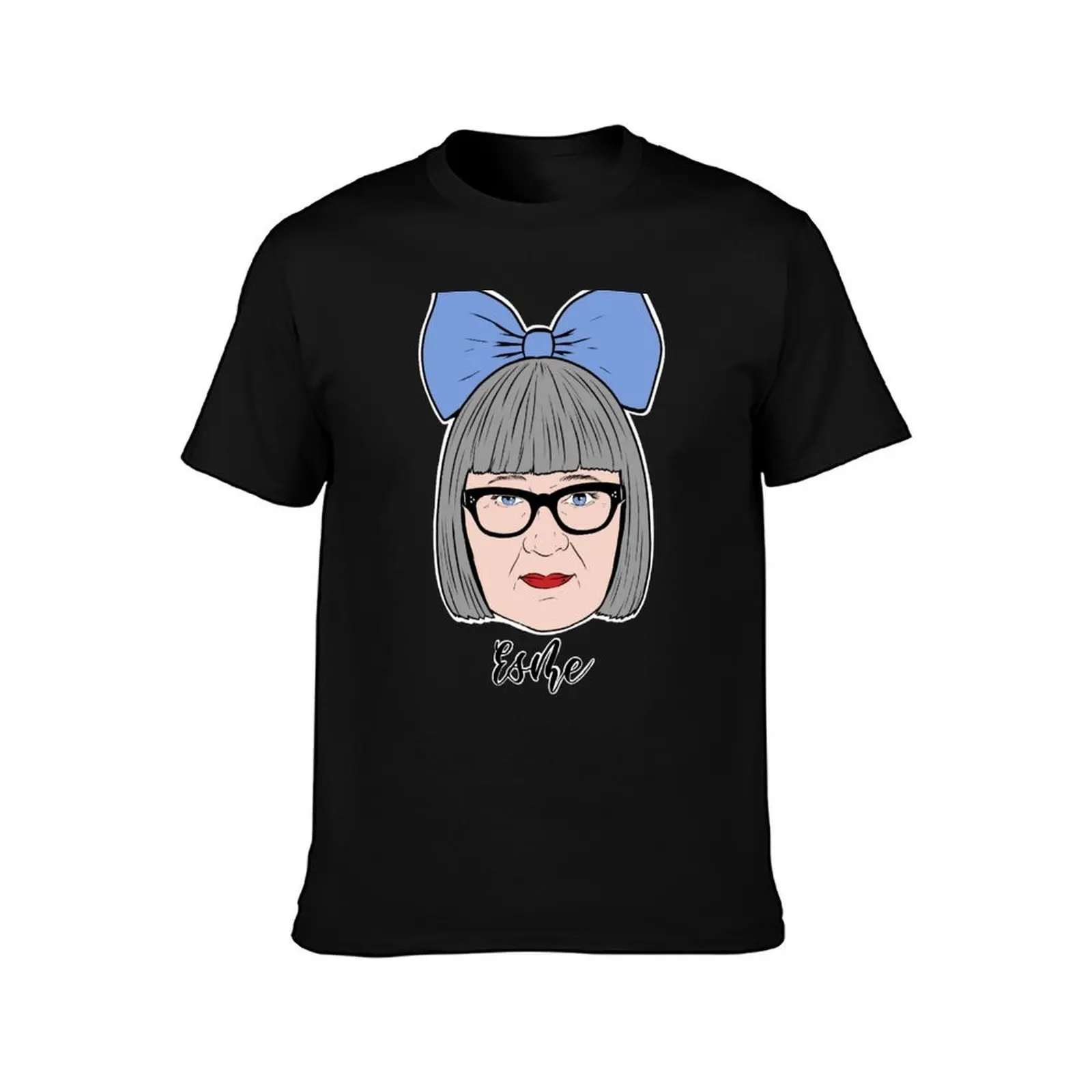 Sewing Bee Unpicked - Esme (full colour) T-Shirt, Summer Casual Cotton Tee, Oversized Streetwear Tops, Vintage Graphic Print