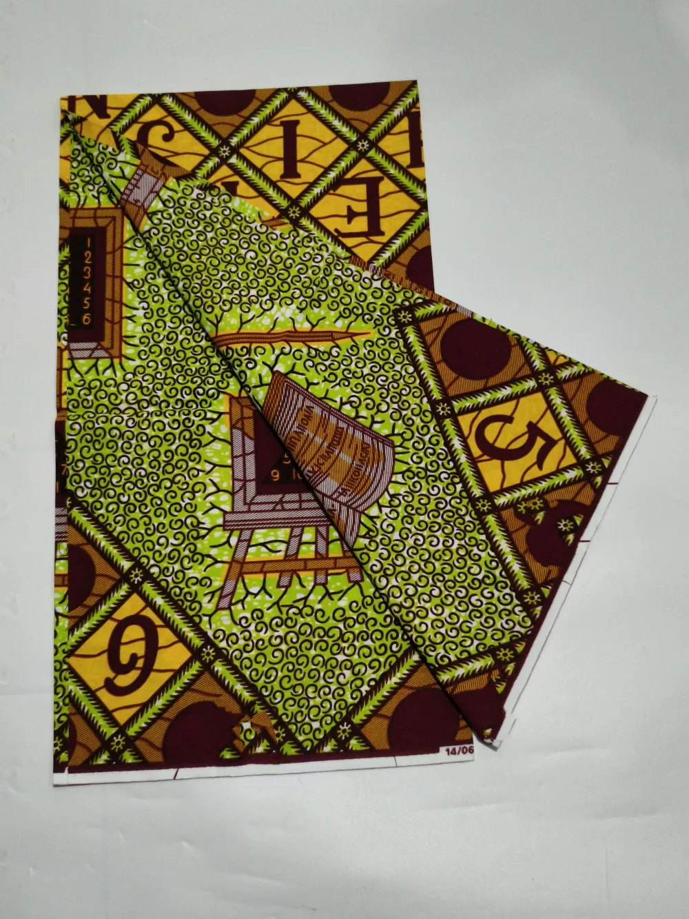 Tela estampada de cera 2024 auténtica garantizada, vestido holandés, hollandais, pagne África, 100% algodón, HS5