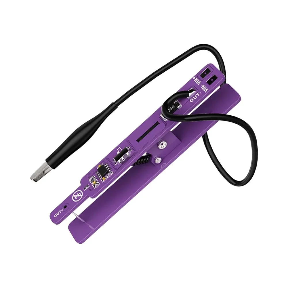 M191 Battery Clip Current Detector 0.01A Resolution 1 Button Start For Mobile- Phone Motherboard Fault Diagnosis Repair Set