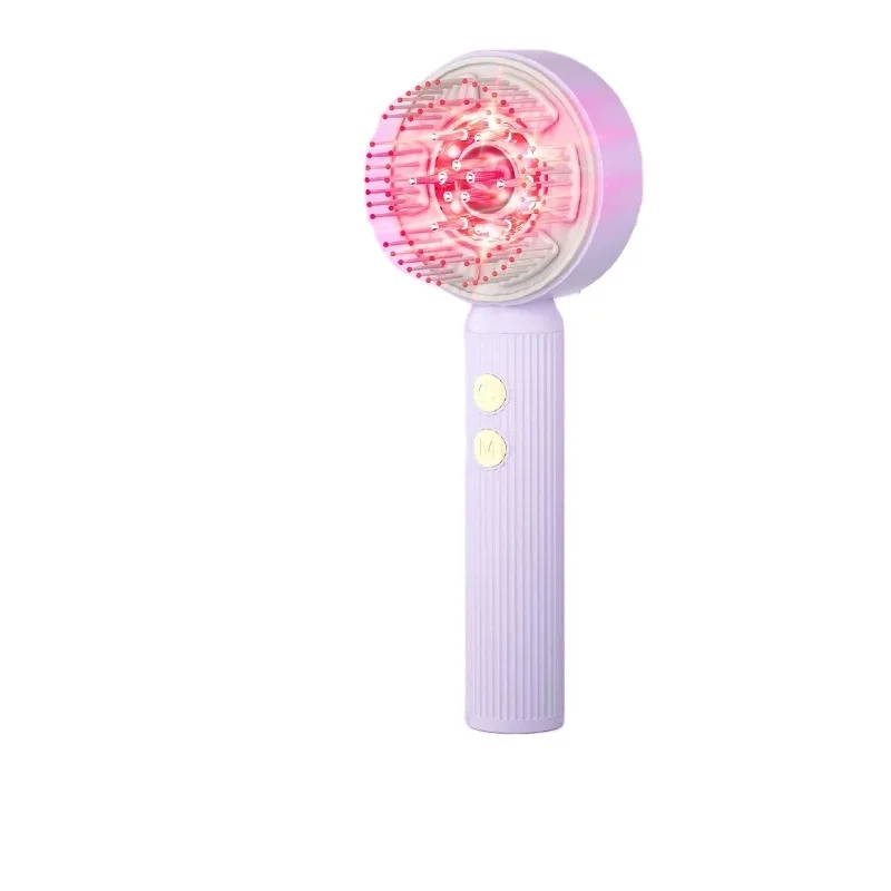 Electric Hair Brush with Hair Oil Applicator
