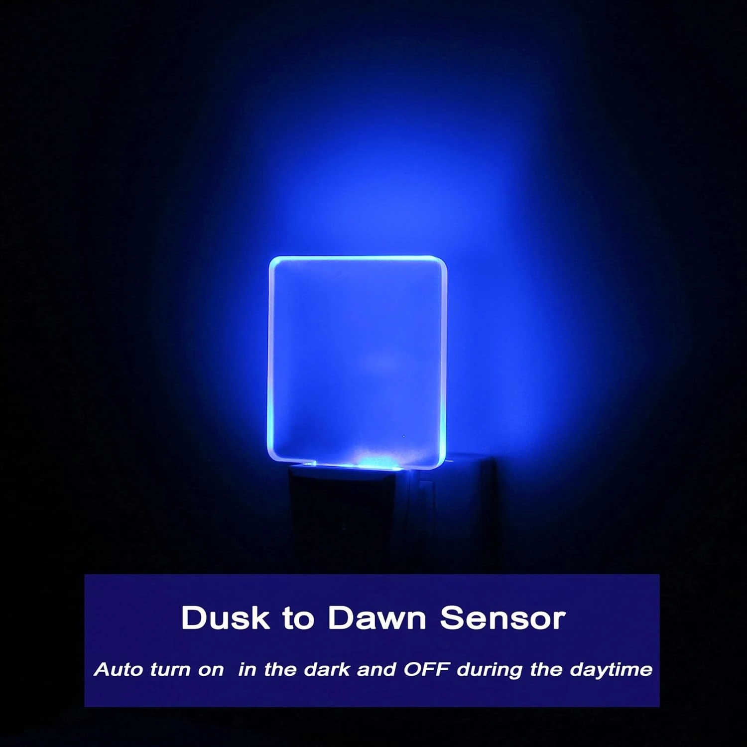 

Enhanced Premium Quality Soft Glow Amber Yellow Plug-in Night Light 2-Pack with Dusk to Dawn Sensor and Enhanced Sensing Technol