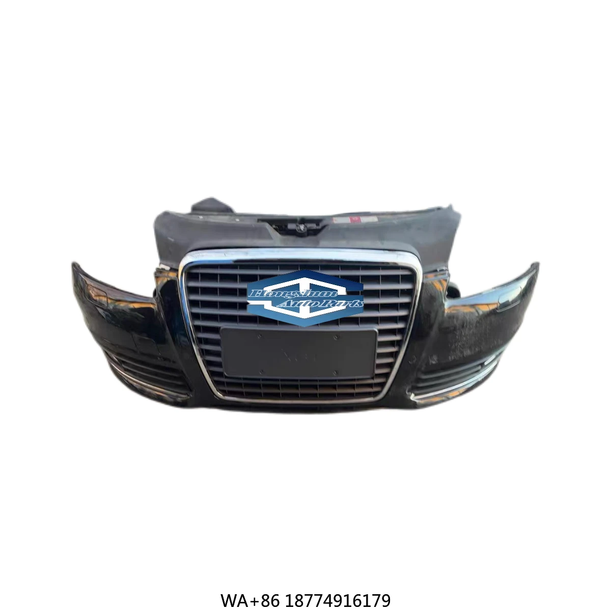 

Original Second-hand A6 C6 Front Bumper Body Kit with Radiator Assembly for Replacement and Repair