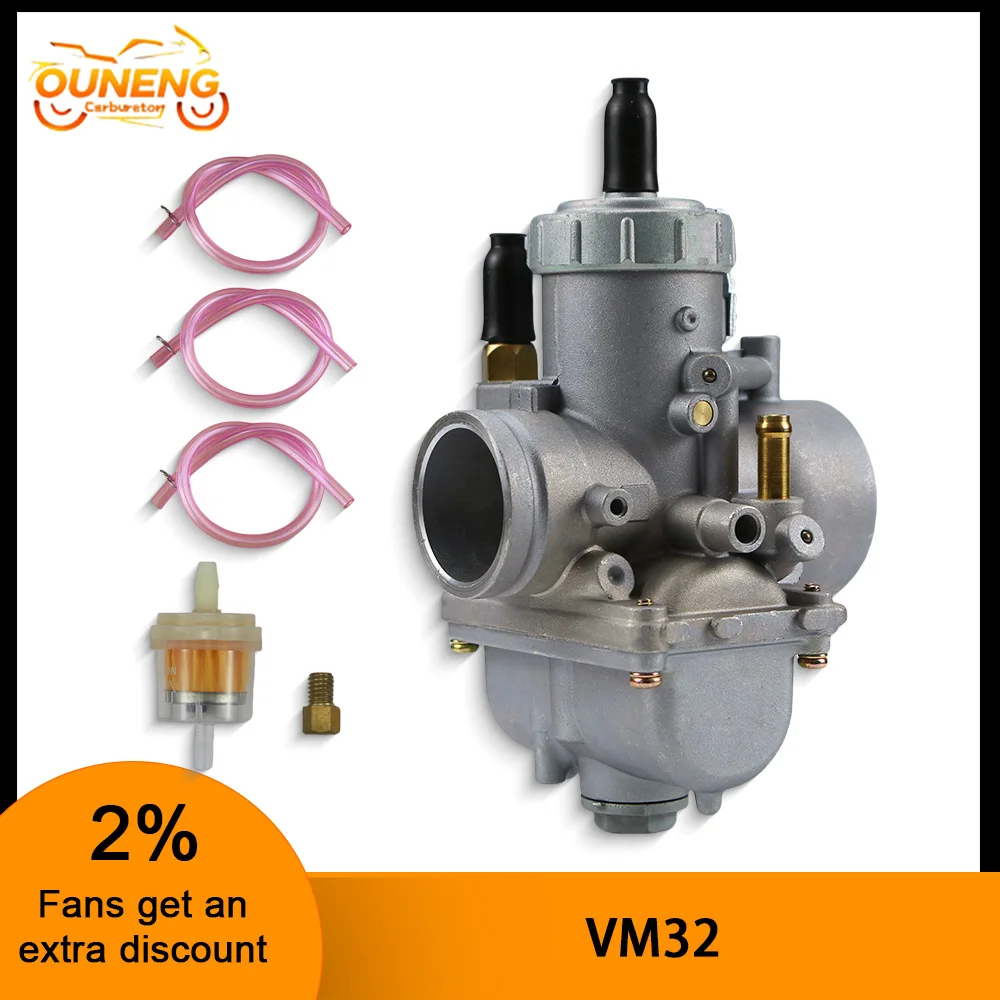 32mm VM32 For Mikuni VM Series VM32 193 110cc-250cc Dirt Bike CRF KLX ATV Quad Carb 2/4 Stroke Motorcycle Carburetor Carb