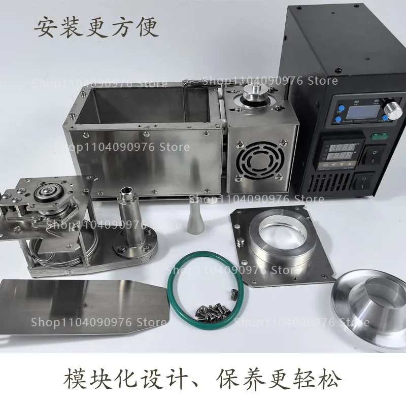 Benchtop Selective Mini Wave Soldering Machine Solder Pot Tin Spray Nozzle Jet Flow Type