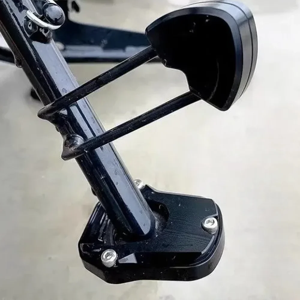 

Plate Pad Support For Honda NX125 NS110R NBX100 EX125 Motorcycle Accessories Side Stand Enlarger CNC Kickstand Extension Pad