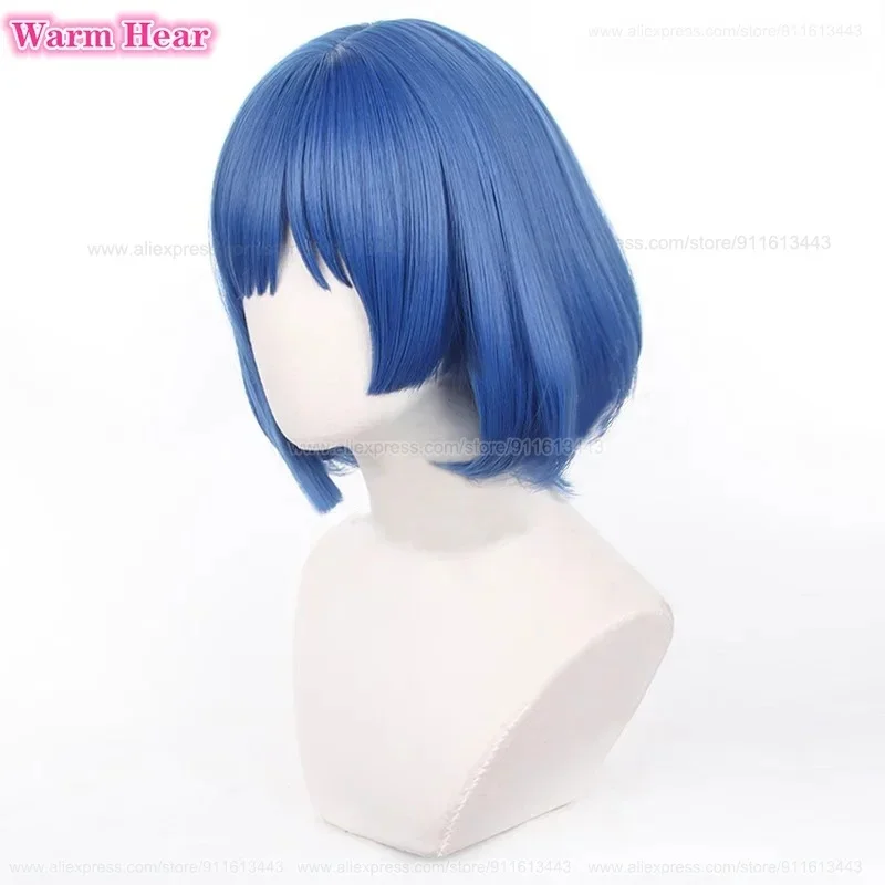 d;4'v\6.h/ Yamada Ryo Synthetic Unisex 30cm Deep Blue Grey Cosplay Anime Wig Heat Resistant Hair Party Wi6;j'3\s,9'b/