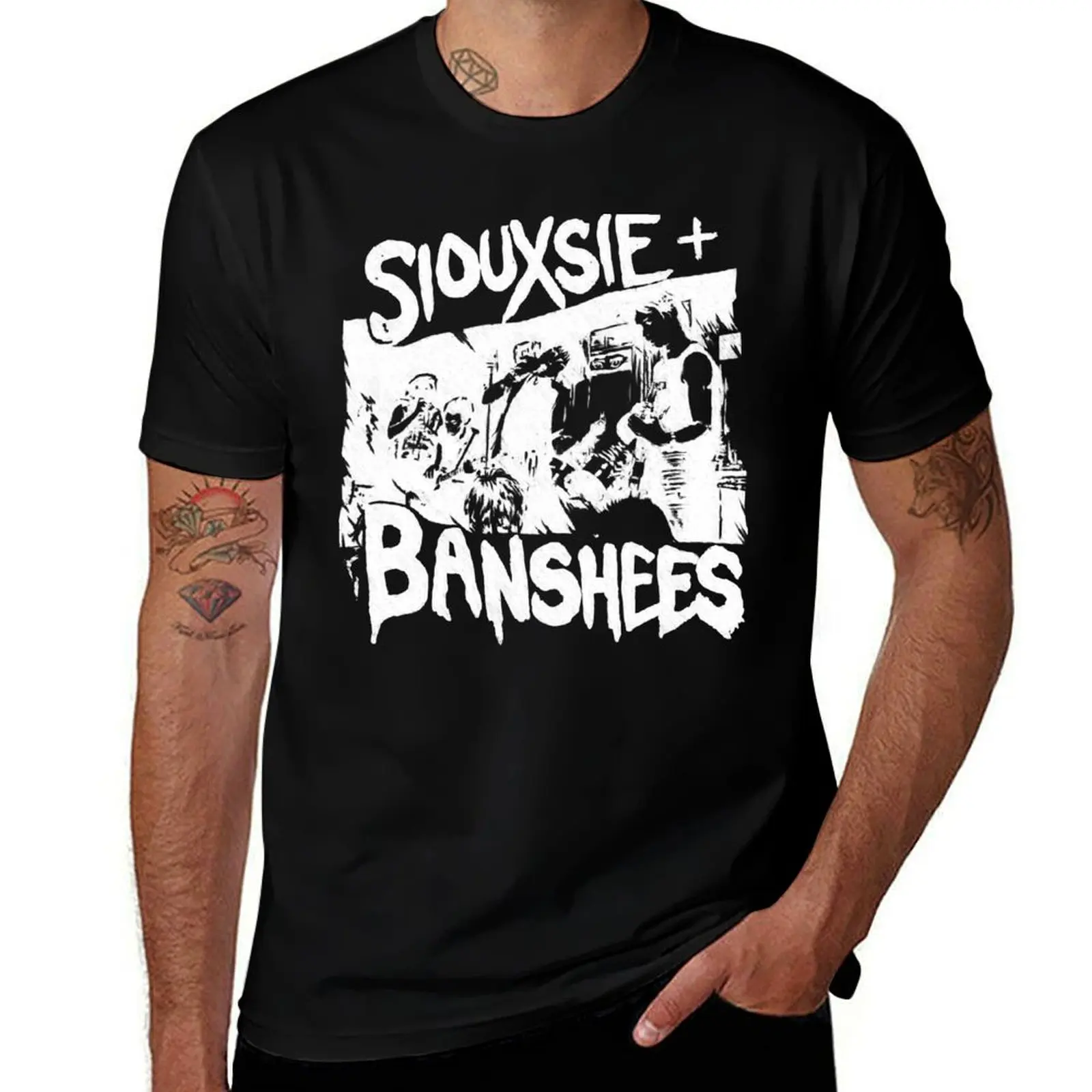 Siouxsie and the Banshees T-Shirt heavyweights tops big and tall t shirts for men