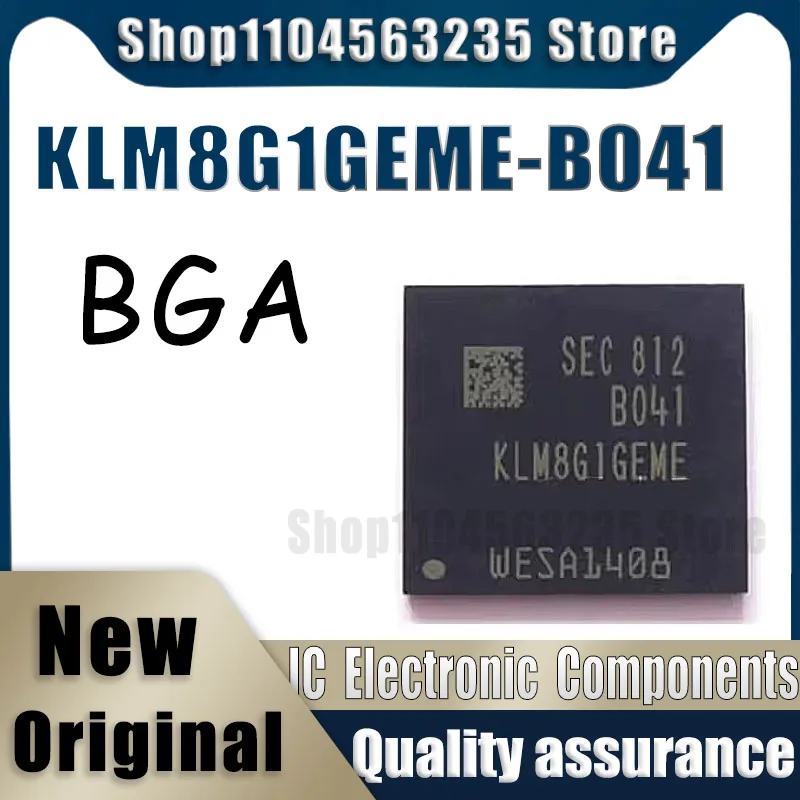 

(2piece)100% New KLM8G1GEME-B041 KLM8G1GEME B041 BGA In Stock IC Chipset