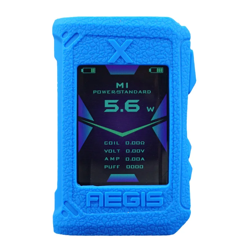 غلاف سيليكون الملمس ل Geekvape ايجيس X طقم عصري ، غطاء كم الجلد ، هلام التفاف هلام