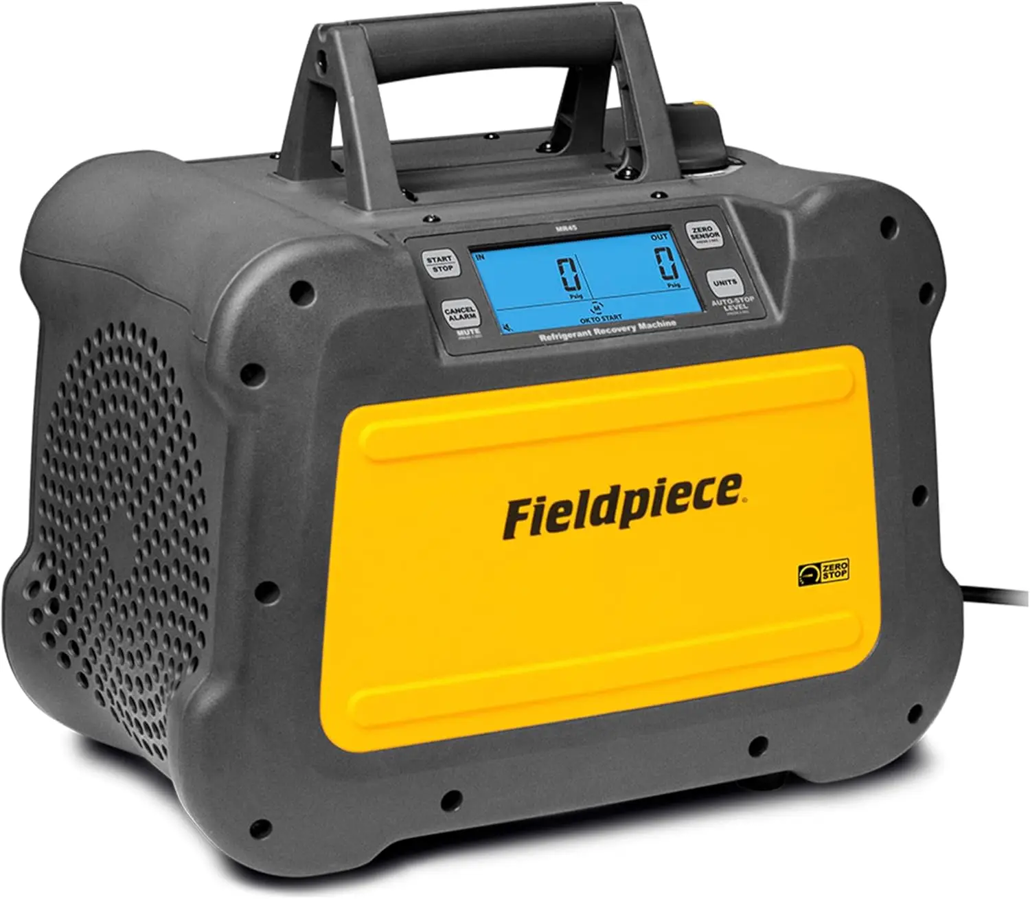 

Fieldpiece - MR45 Lightweight Digital Refrigerant Recovery Machine - Wide Operating Voltage with Easy Access Ports - A2L