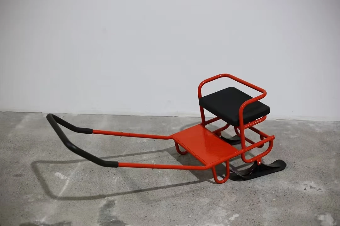 Scooter da neve invernale per interni su ghiaccio Veicolo da spinta per bambini in vendita per parchi a tema Giro su giocattoli