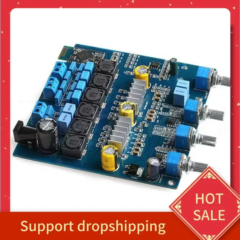 B44C TPA3116D2 2.1 Channel Amplifier Board 50Wx2+ 100W Subwoofer Audio Amp Module For DIY Speaker Home Theater Systems