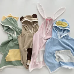 Asciugamani con cappuccio per bambini appena nati accappatoio per bambini asciugamano da bagno Super morbido coperta per dormire caldo Swaddle Wrap per neonati ragazzi ragazze