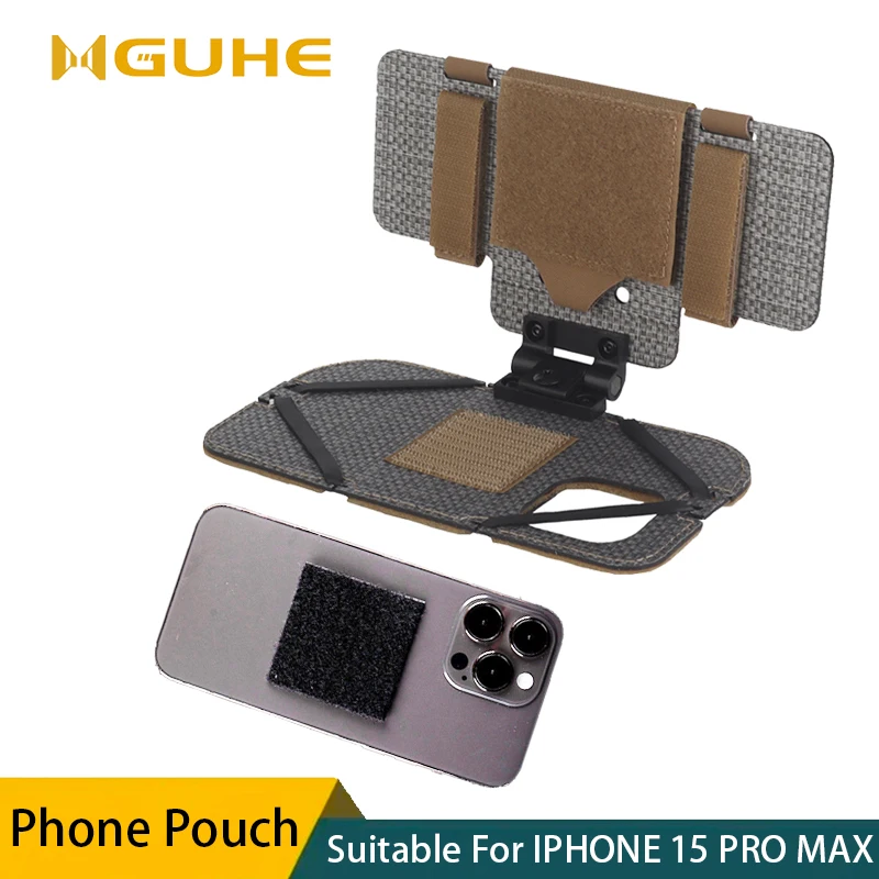 

Tactical Folding Navigation Board For IPHONE 15 PRO MAX, Mobile Phones MOLLE Pouch, Hunting Vest Map Case Admin Panel Gear