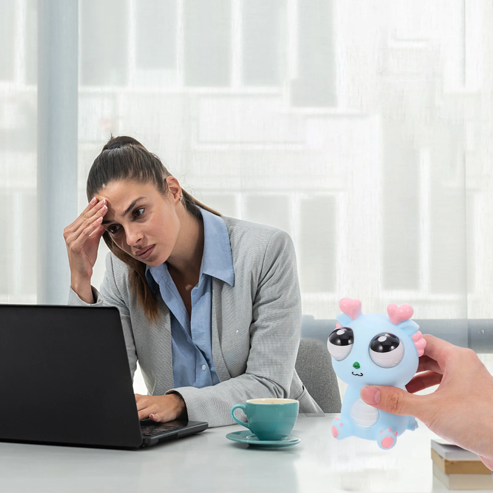 

Popping Eyes Dinosaur Prank Gadget Stress Relief Office Portable Fidget Squeeze Gift Popping Eyes Fidget Stress Toys Bulk