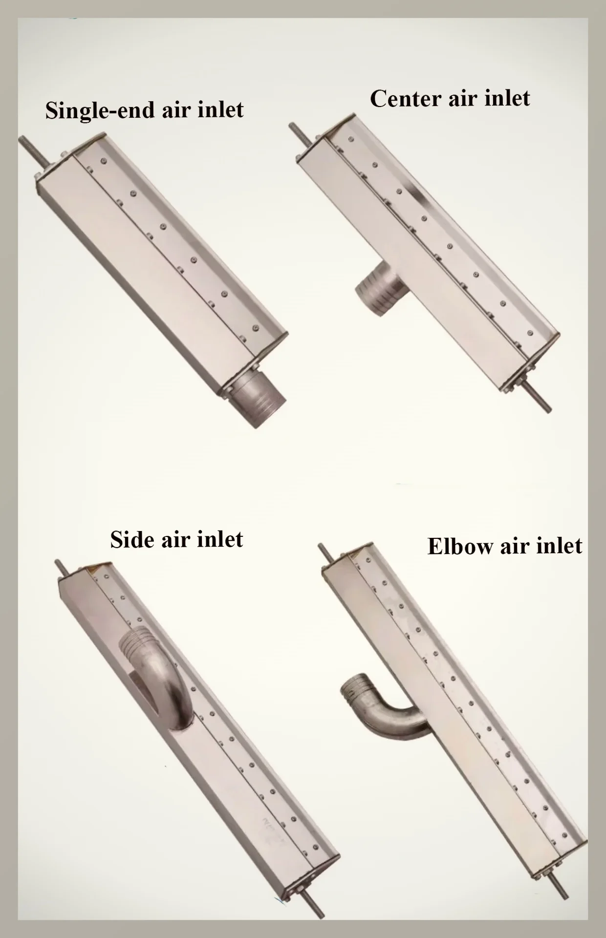 Premium Stainless Steel High Pressure Air Knife, Water & Dust Blowing Nozzle for Air Curtain System Application