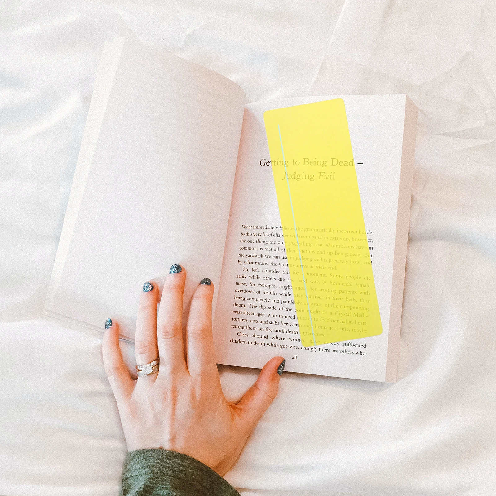 

8pcs Clear Reading Tracking Rulers Highlight Strips Bookmarks For Students Portable Page Sentence Marker Reading Accessories