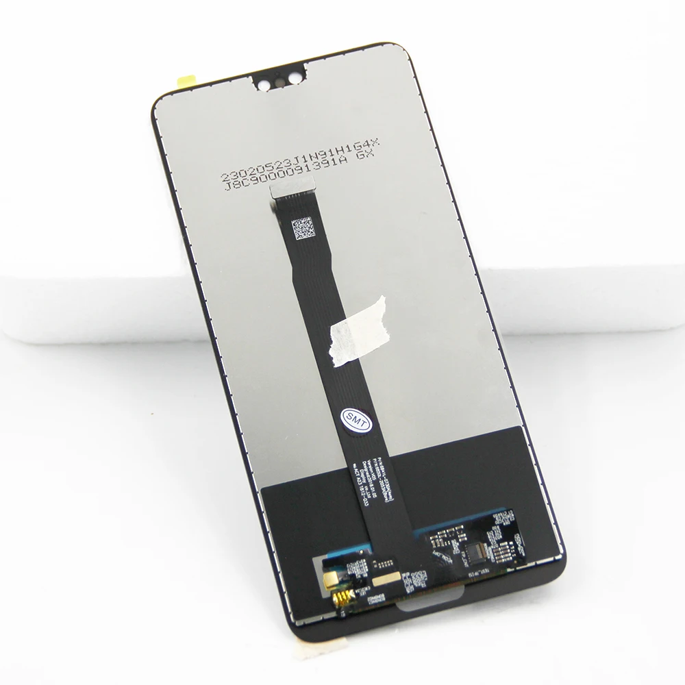 LCD Screen For Huawei P20 EML-L29 L09 L22 Display With Fingerprint 10 Touch Screen Digitizer For Huawei P 20 LCD With Frame