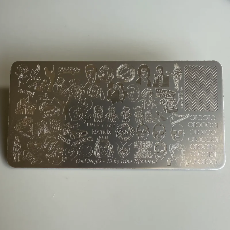 XMQ NAIL ART STAMPING PLATES COOL GILRS TEMPLATES IMAGEPLATES
