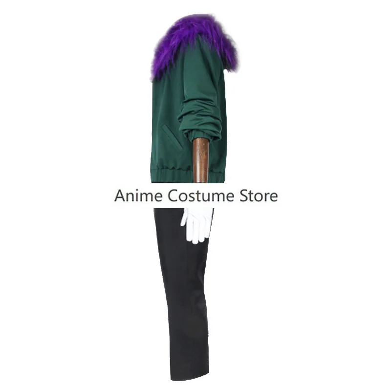 Костюм для косплея Аниме Boku «Нет героев Академии» Chisaki Kai, костюм для косплея «Моя геройская Академия» для мужчин и женщин, зеленая униформа, куртка, парик