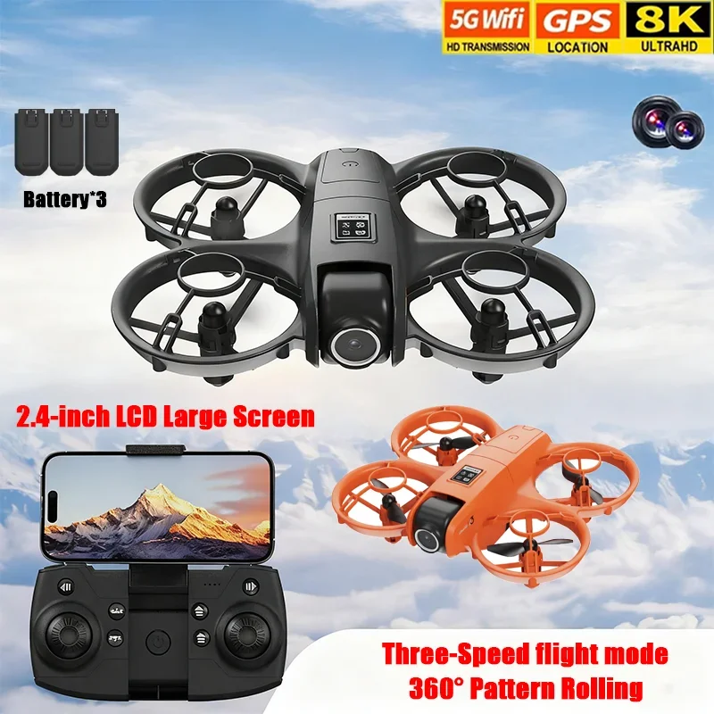 

YL3 Drone Multiple Batteries 8K HD Camera With Screen Remote Control Avoidance Aerial Quadcopter Ultra-long Battery Life