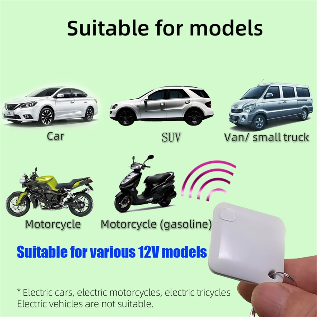 Car Wireless Anti-Theft Motorcycle Hidden Lock System with Cut Tools Alarm Ca K0B8 Circuit Immobilizer