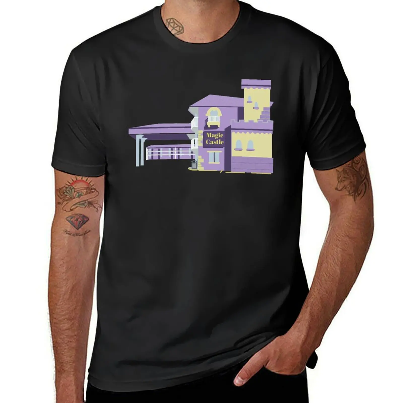 The Florida Project Magic Castle Inn & Suites T-Shirt blanks oversizeds Short sleeve tee tops mens t shirts casual stylish