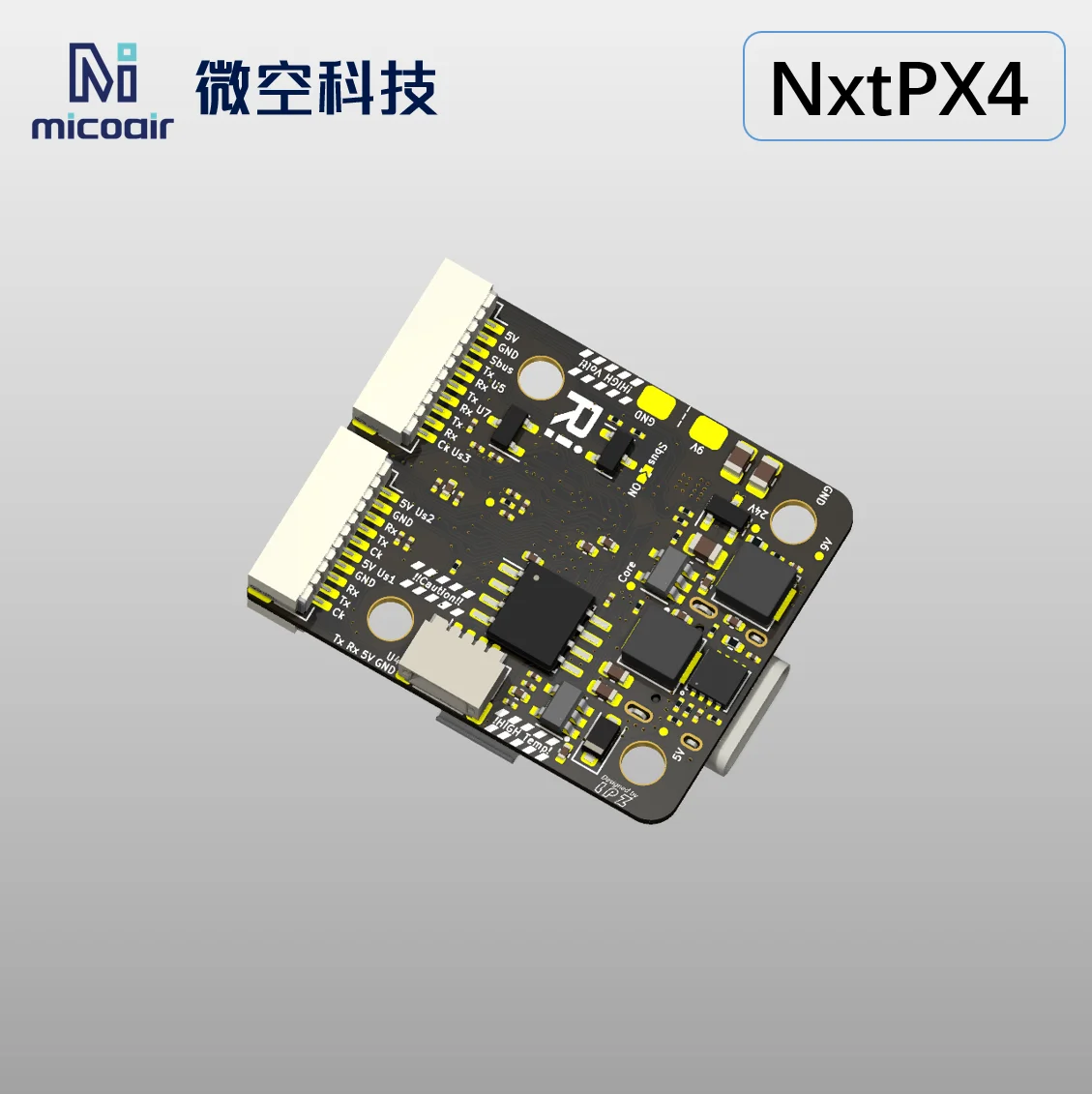 NxtPX4 V1.2.3 Open-source PX4 Flight Control H7 Flight Control Small Volume High-performance 20 * 20mm Hole Spacing