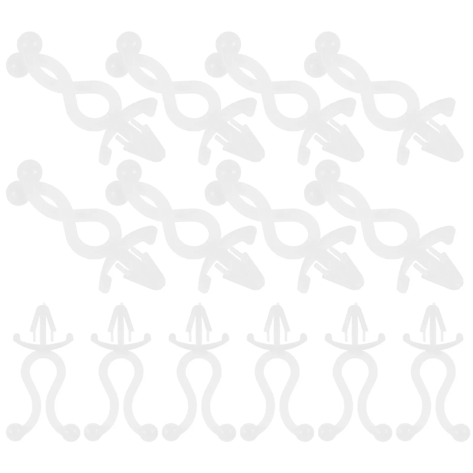 

100Pcs Wire Clamp Cable Clips Cord Fasteners Easy Installation Secure Fixation Neat Orderly Layout Cable Wire Clips