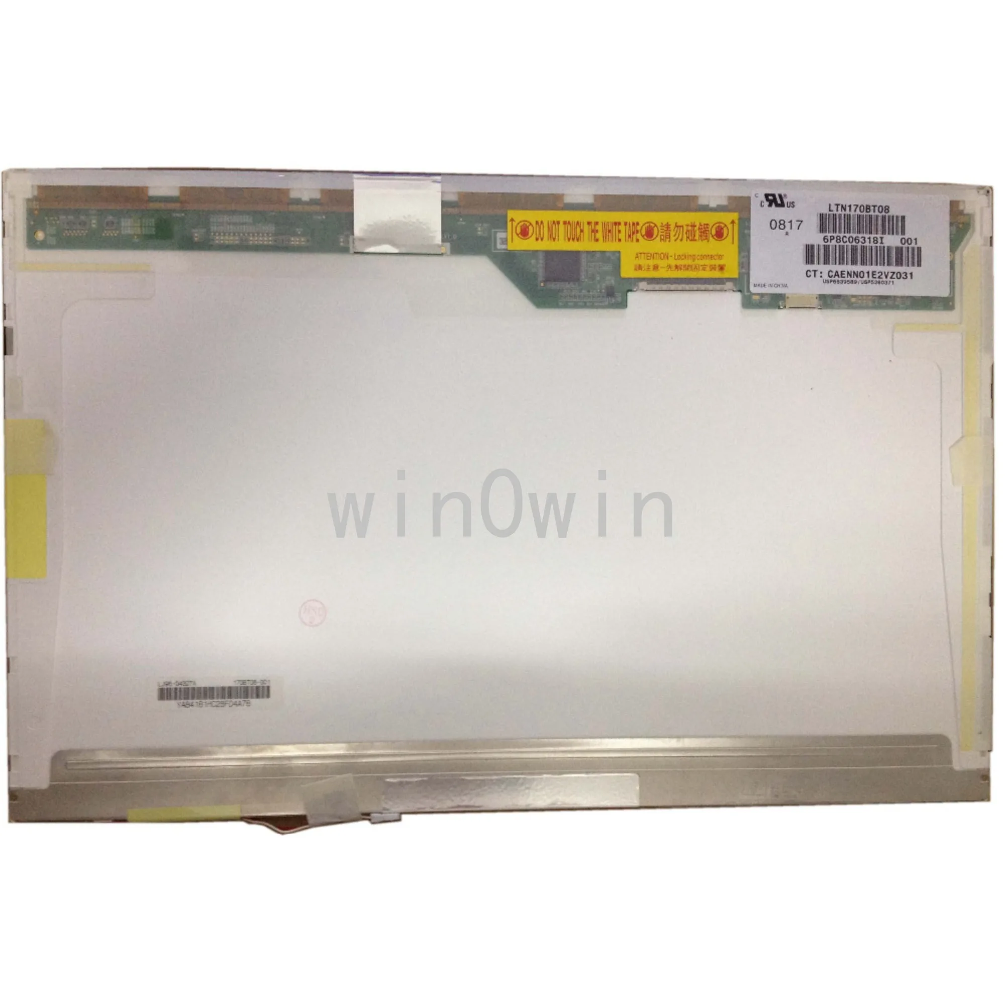 LTN170BT08 fit LP171WX2 LTN170X2-L02 B170PW06 N170C2-L02 LP171WP4 1440*900 1CCFL 17.0inch LCD Screen Panel