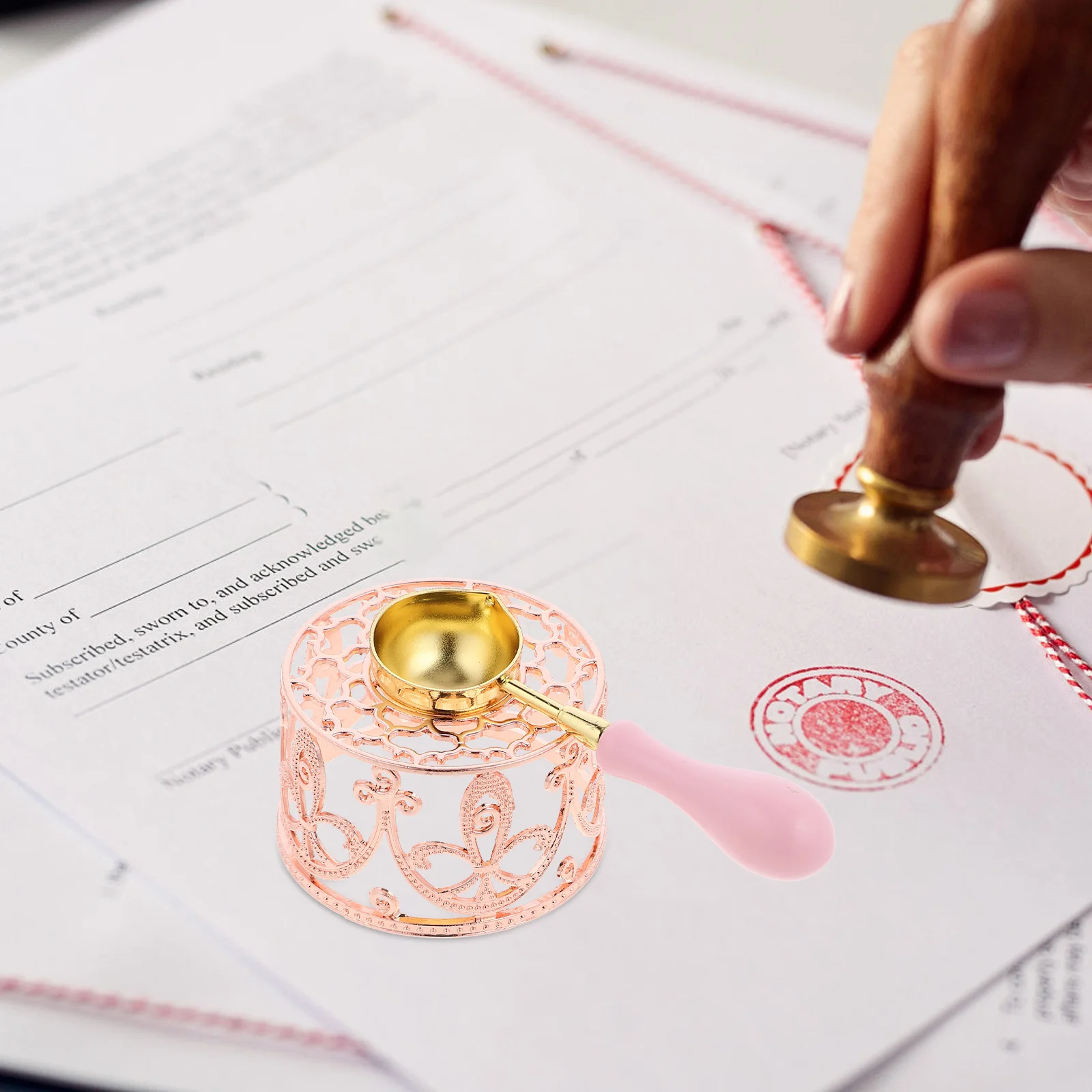 Wax Melter Household Furnace Holders Sealing Warmer Pp Envelope Lacquer Heads