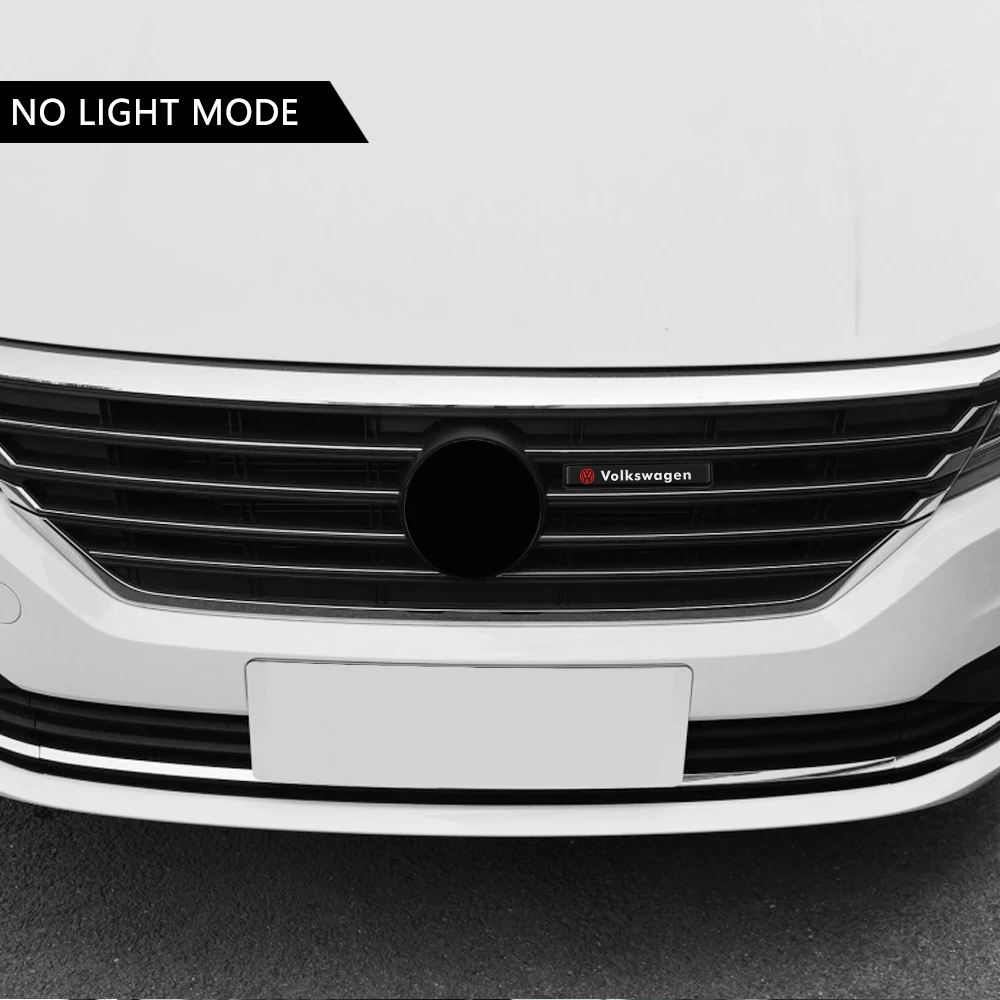 Auto-Dekorationslicht LED Frontgrill-Emblem Abzeichen Dekor für VW Polo Passat B5 B6 B7 T4 T5 Golf 4 5 6 Tiguan Jetta Gol – Detail 13