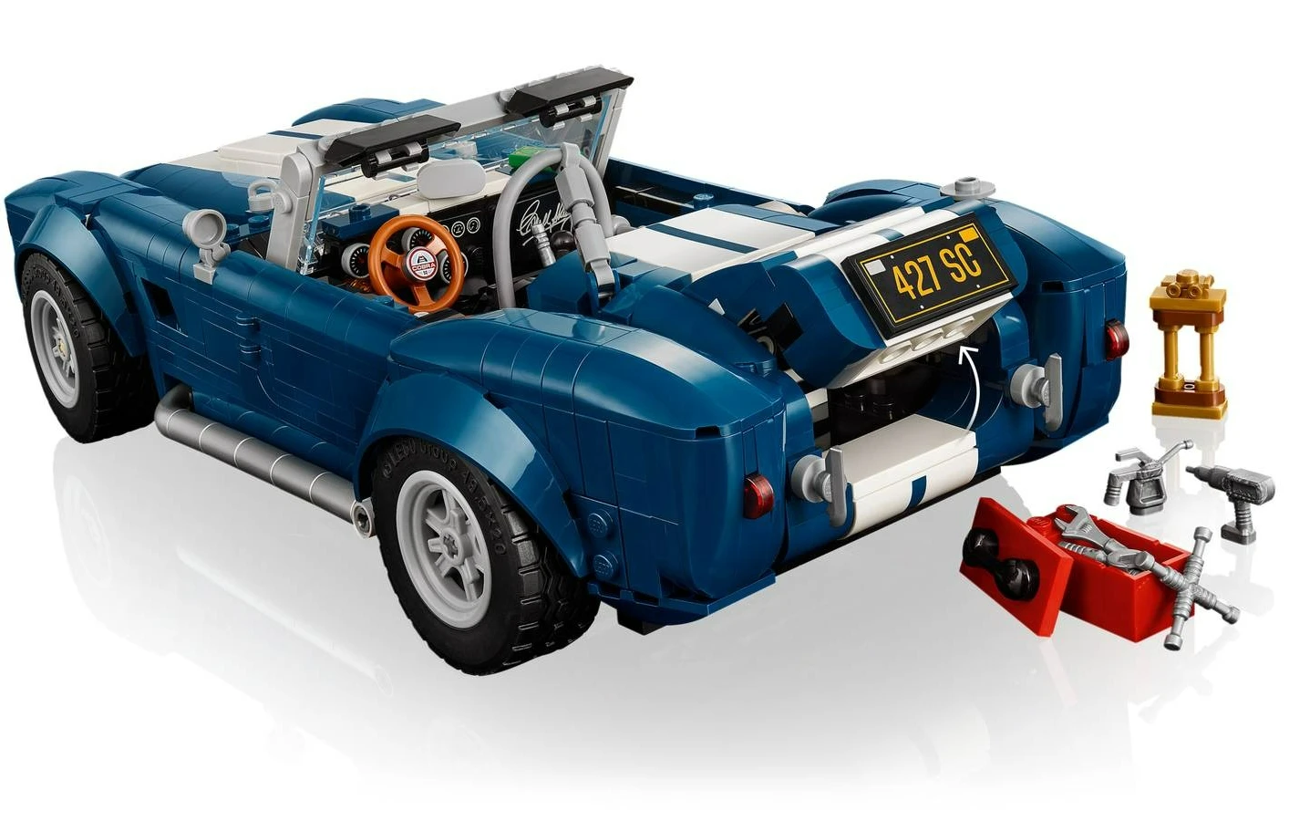 LEGO ®   Icons Shelby Cobra 427 S/C (10357) Kit modello di auto per adulti 18+ età 1241 pezzi