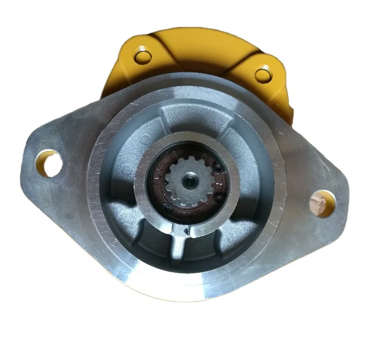 Hydraulic gear pump bulldozer