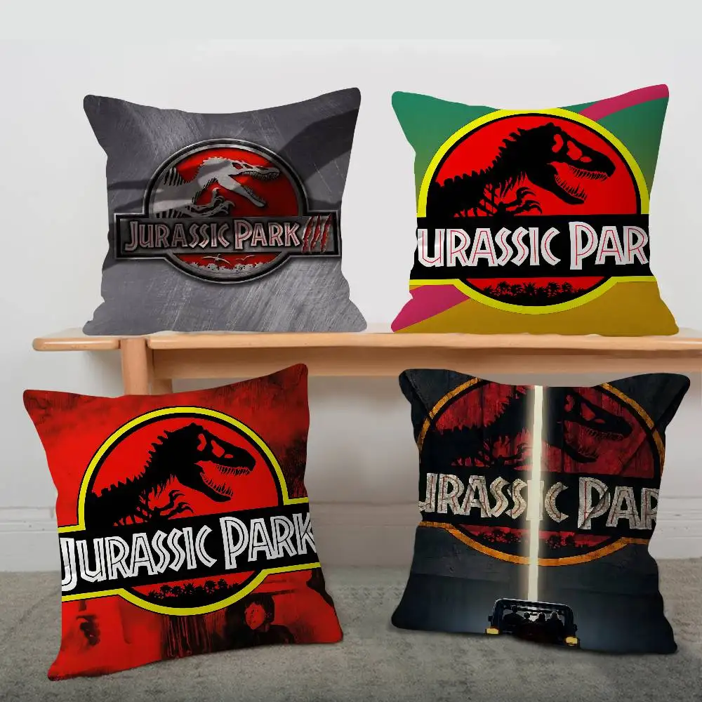 Jurassic Park, personalisiertes Bild, Text, dekorative Kissen für den Haushalt, Geschenke für den Haushalt, 45 x 45 cm