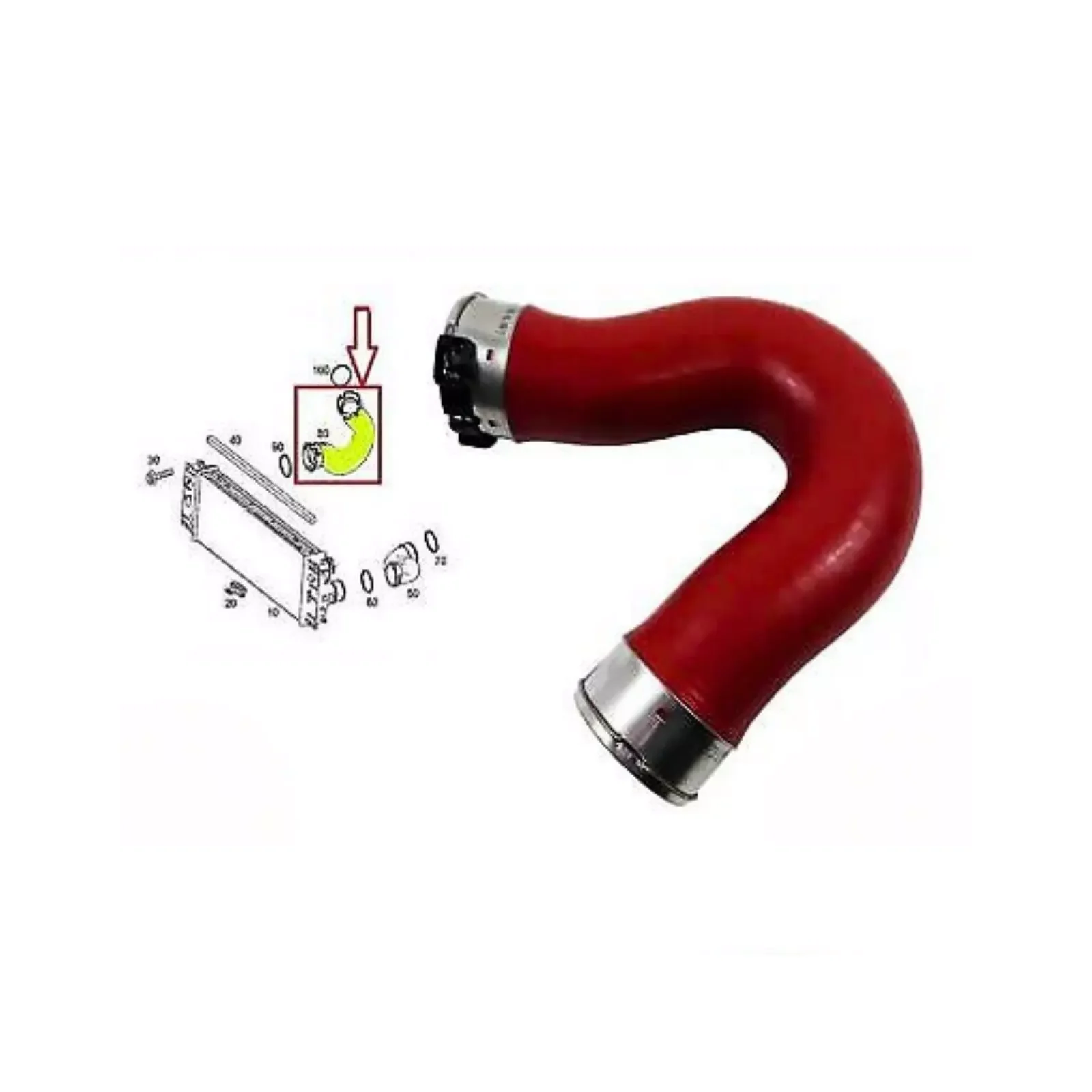 1Pc Car Turbo Inter…