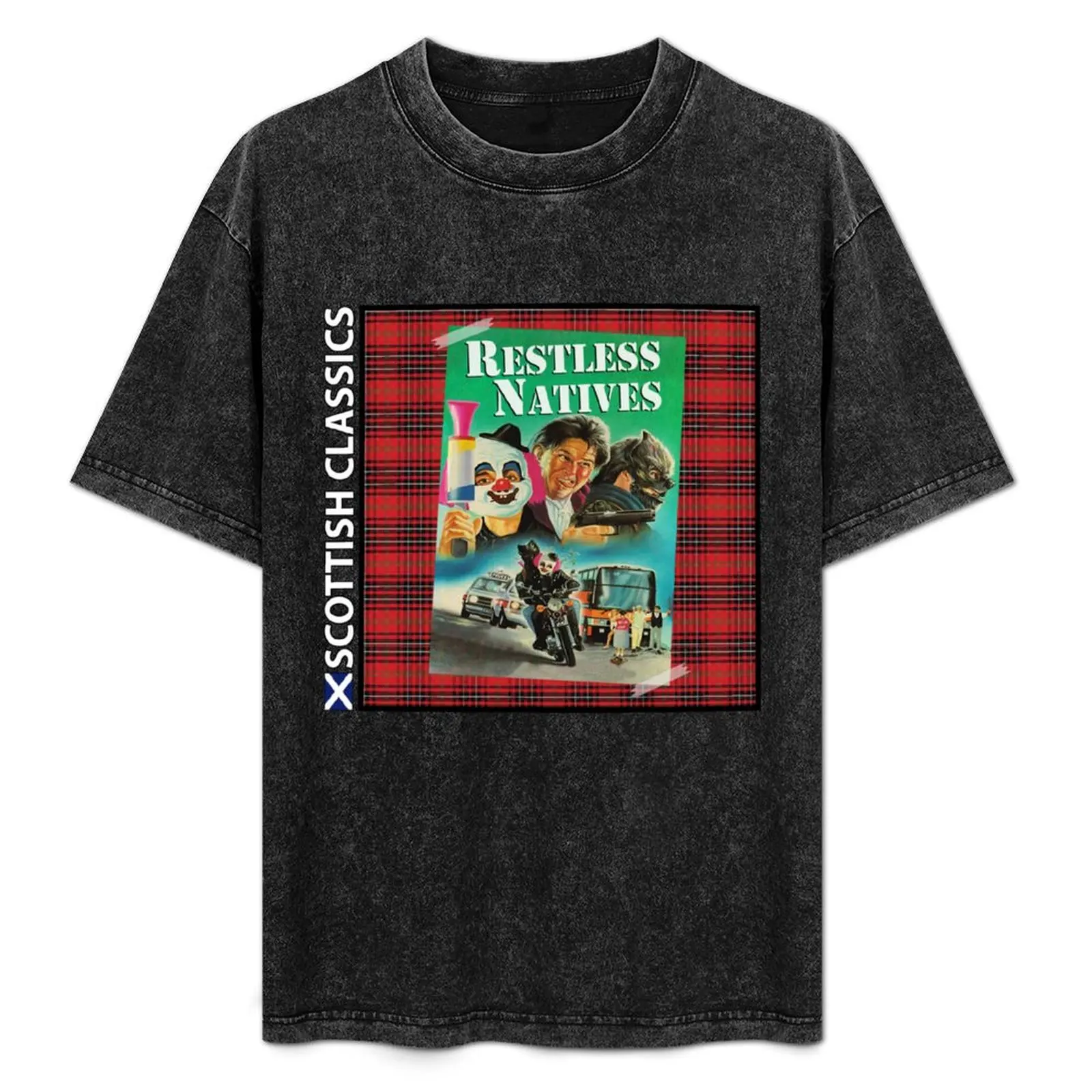 

Scottish Classics - Restless Natives T-Shirt Casual Loose Fit Summer Tee Shirt