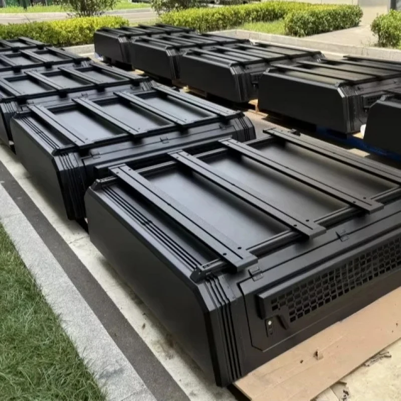 Aluminum Pickup Truck Canopy Bed Cap Topper Camper Shell For Universal Pickup