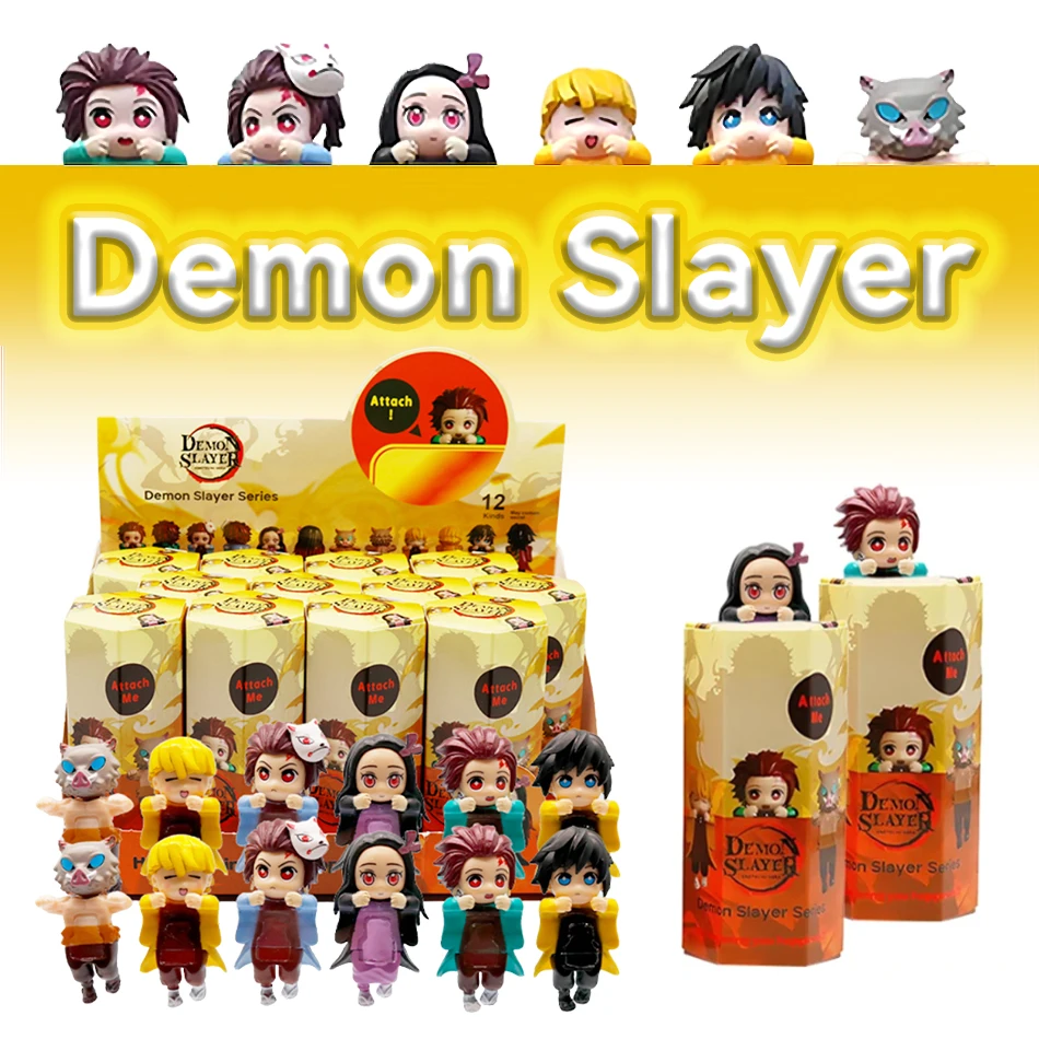 

2025 Hot New Styles Sonneess Angel Anime Demon Slayer Blind Box Set Handmade Anime Cartoon Doll Desktop Decoration Birthday Gift