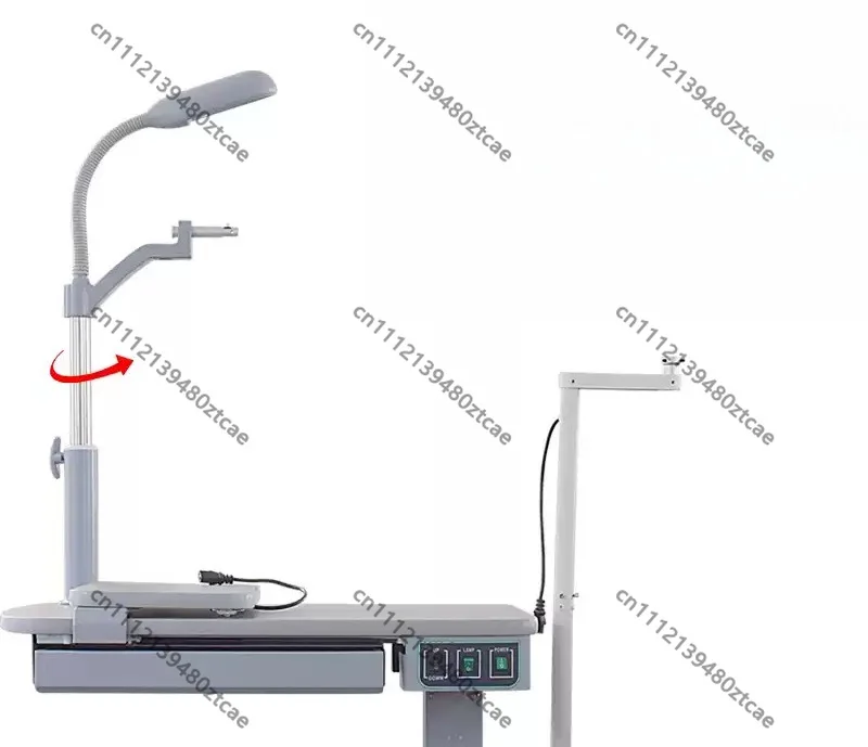 Integrated Optometry Workstation Eyeglass Dispensing Working Desk For Optical Store Professional Optometry Examination Hardware