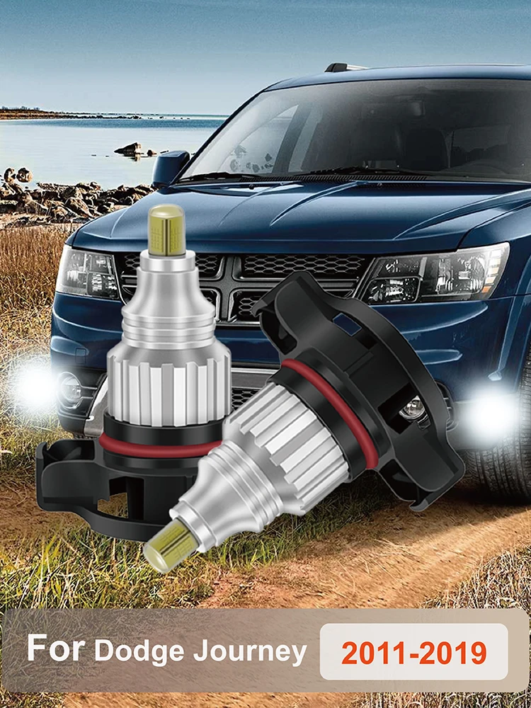 

For Dodge Avenger Caliber Journey Durango Charger Nitro Grand Caravan Challenger Car Front Fog Light Bulbs 2504 PSX24W 12276