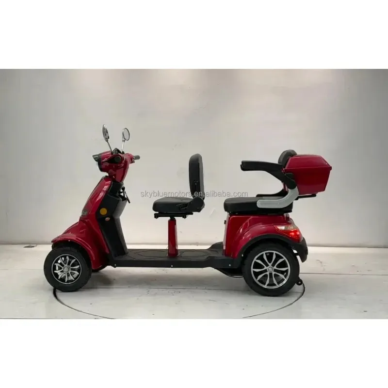

2025 Популярный двухместный скутер Высококачественный мобильный скутер 1000 Вт Электрический мотоцикл для пожилых людей M