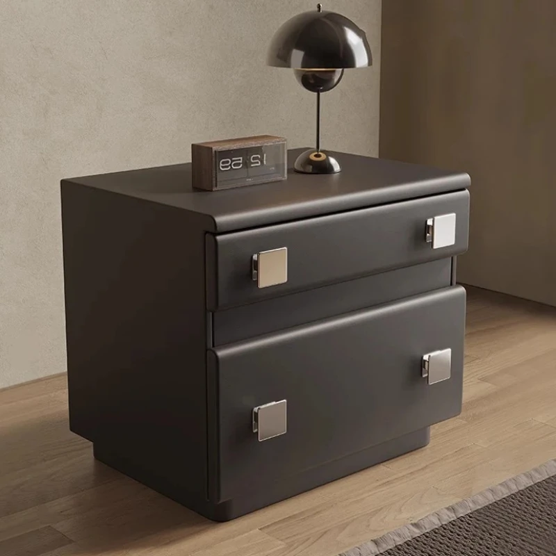 

Bathroom Modern Wooden Nightstands Luxury Storage Modern Living Room Side Table Organizer Drawers Szafka Nocna Bedroom Furniture