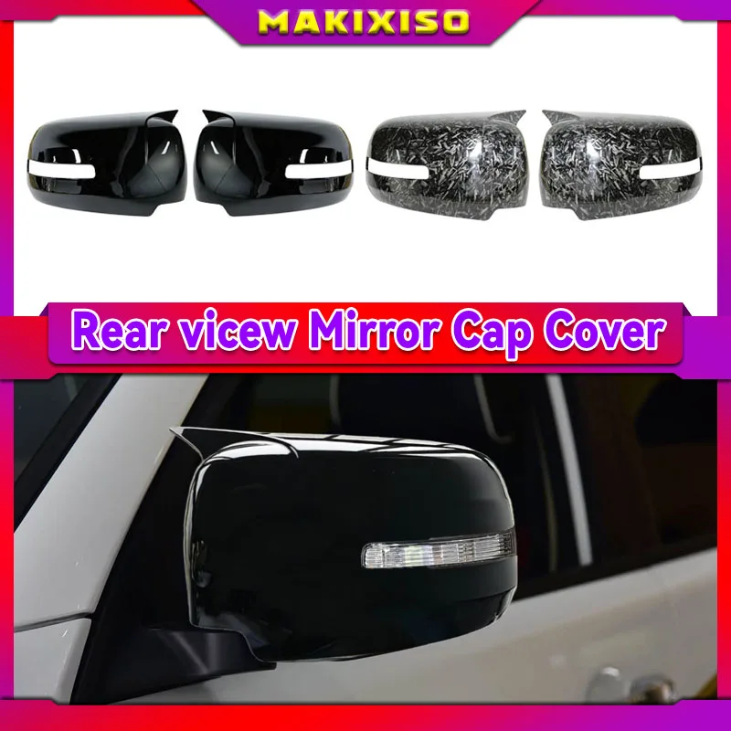 For Mitsu Pajero Sport 2009 2010 2011 2012-2014 Rearview Mirror Cover Wing Door Side Mirror Shell Cap Housing 