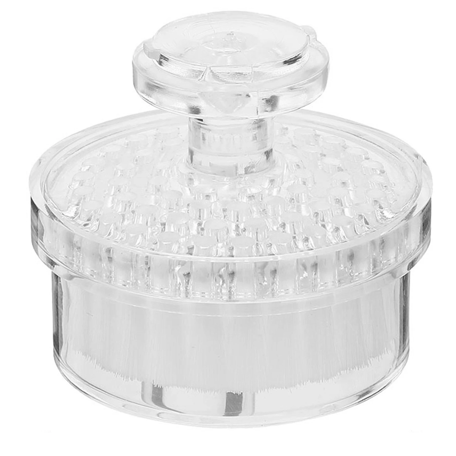 

Face Cleansing Brush Soft-bristle Facial Brush White Manual Scrubber Exfoliating Tool Skincare Pore Cleaner Deep Clean Massager