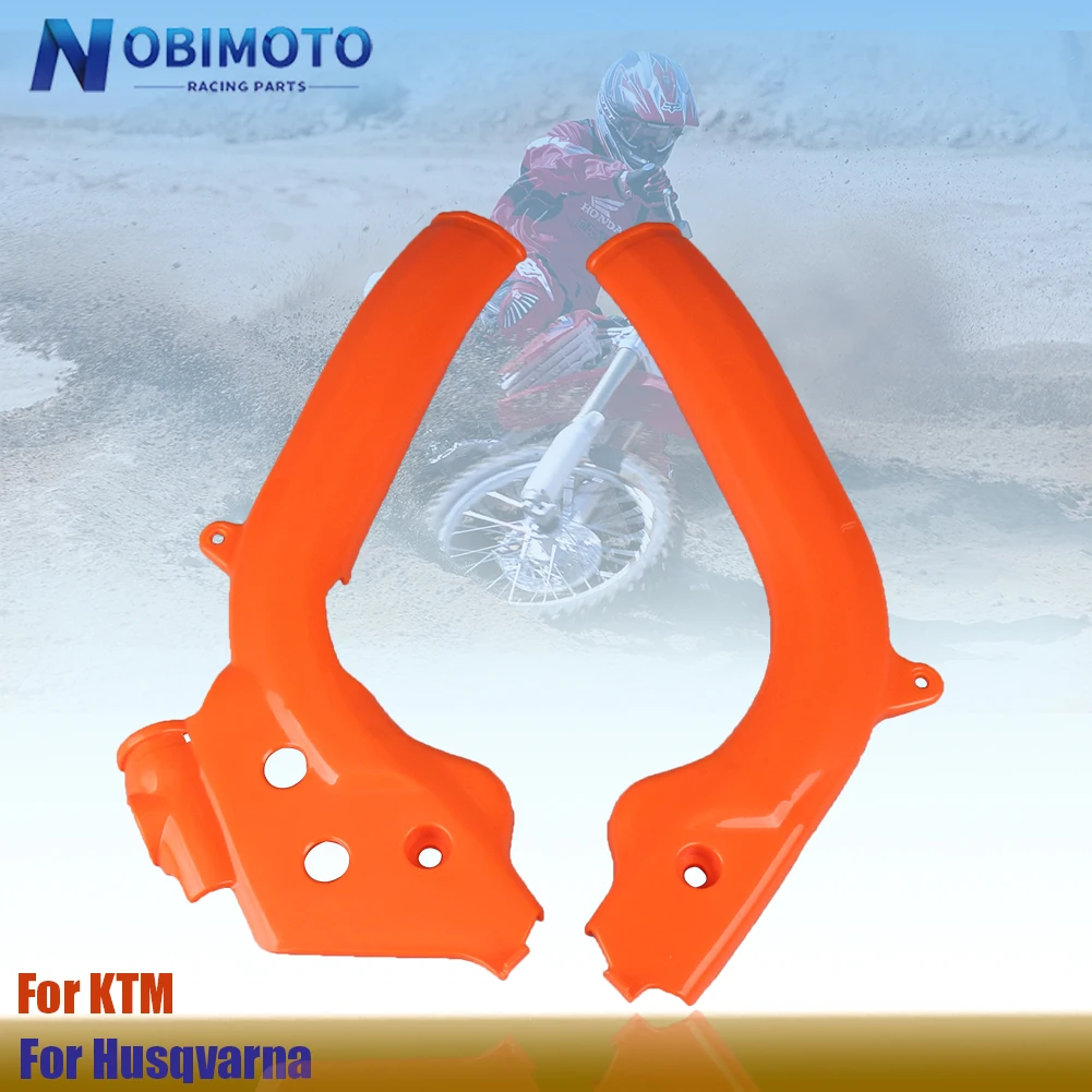 NOBIMOTO Motorcycle X-Grip Frame Guard Protector Cover For KTM Husqvarna SX XC F 2016 XCW EXC 2018 For TC TX TE FC FE FX 16-2024